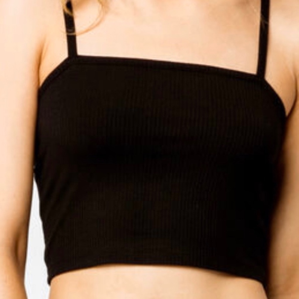 Black Women’s Crop Top